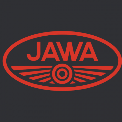 Dámské tričko s potiskem Jawa Logo Classic 1